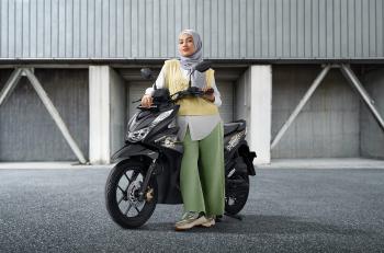 Honda TDM Sidomulyo berbagi Tips Aman Naik Motor Buat Hijabers